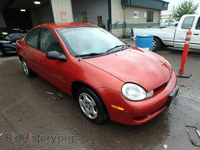 Фотография 1B3ES46C01D190287 - DODGE NEON 2001