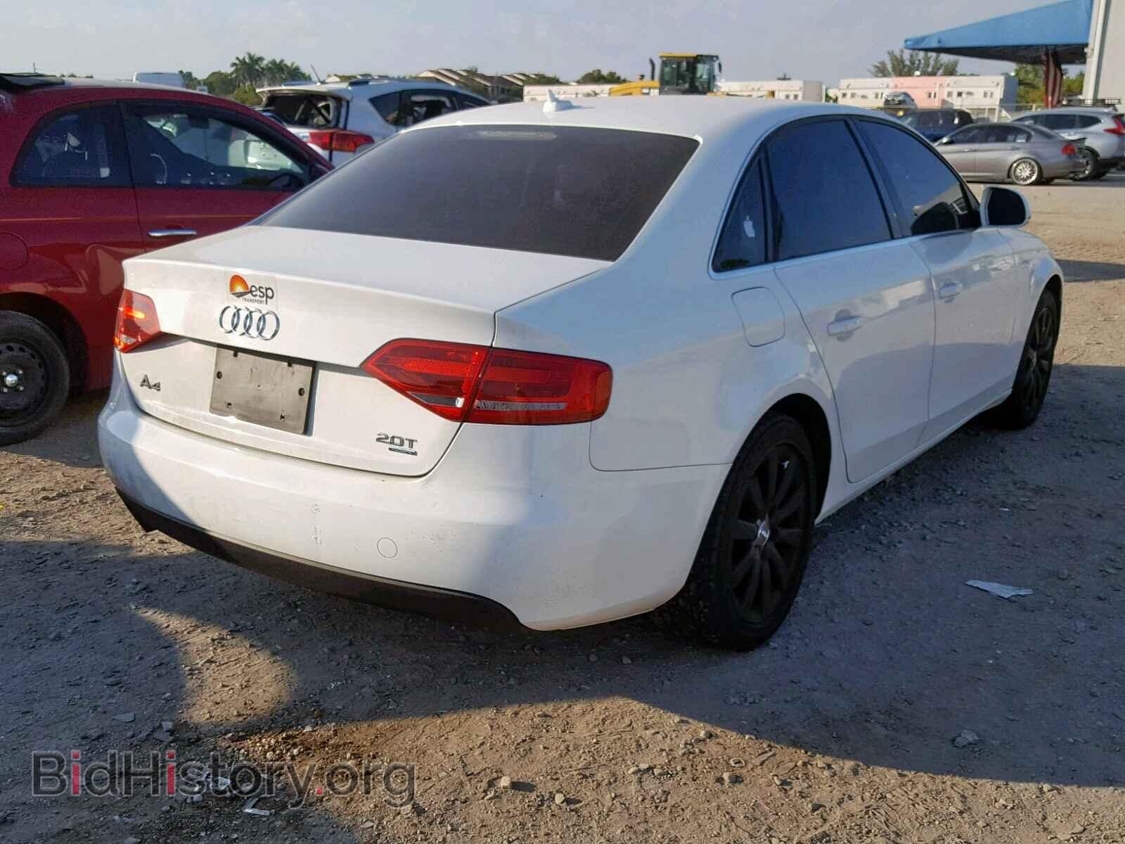 2009 AUDI A4 - VIN: WAUSF78K39N041788 - Фото 4