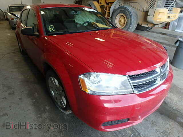 Фотография 1C3CDZAG0DN752568 - DODGE AVENGER 2013