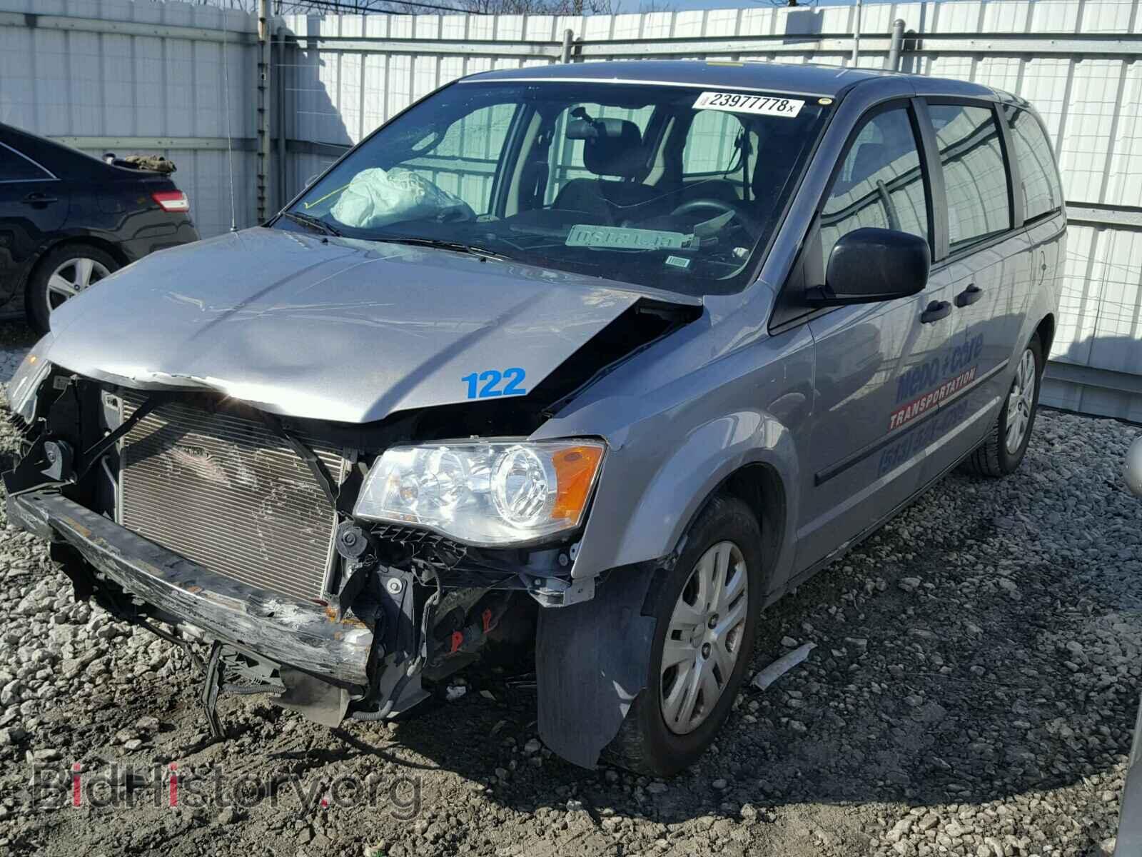 2015 DODGE CARAVAN - VIN: 2C4RDGBG7FR643555 - Фото 2