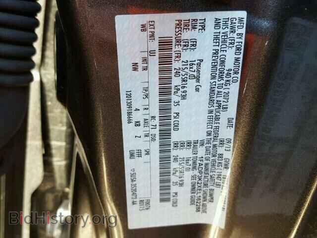 2014 FORD FOCUS - VIN: 1FADP3K2XEL162288 - Фото 9