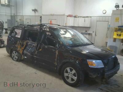 2010 Dodge CARAVAN Grand Cara, black — VIN 2D4RN4DE9AR326170, Copart