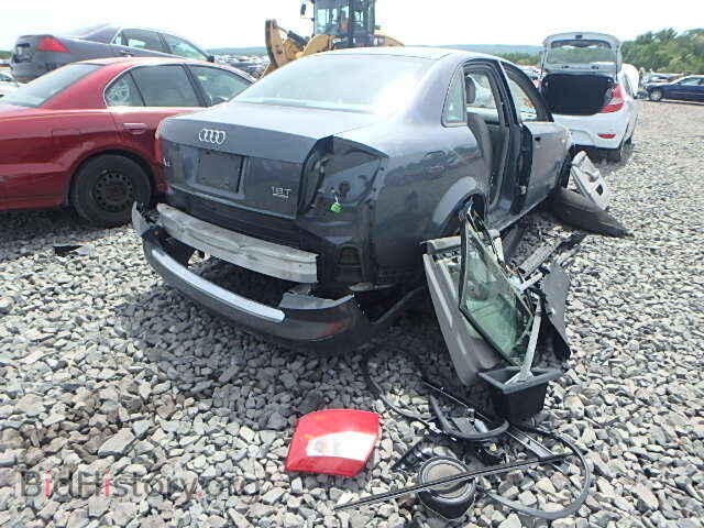2002 AUDI A4 - VIN: WAULC68E82A185304 - Фото 4