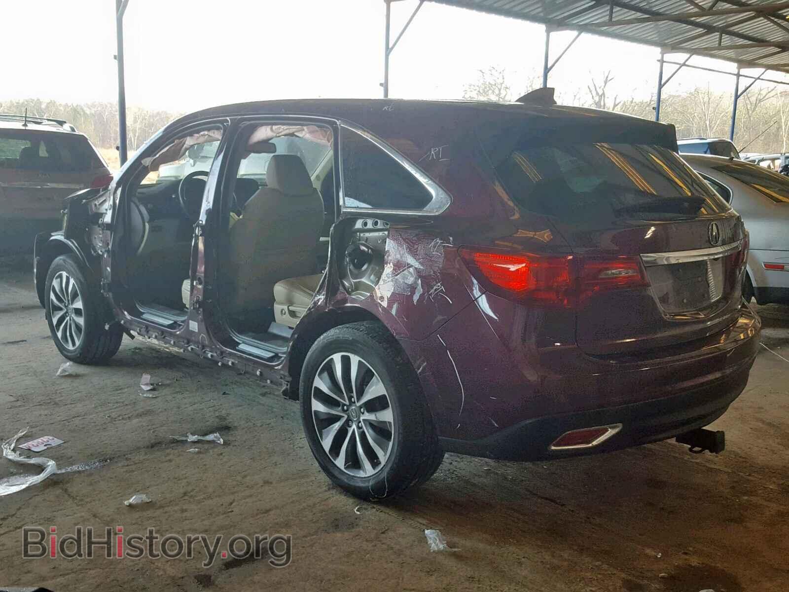 2015 ACURA MDX - VIN: 5FRYD3H4XFB012259 - Фото 3
