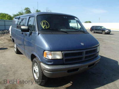 1997 Dodge RAM VAN RAM Van B3, синий — VIN 2B7KB31Z5VK542122, Copart