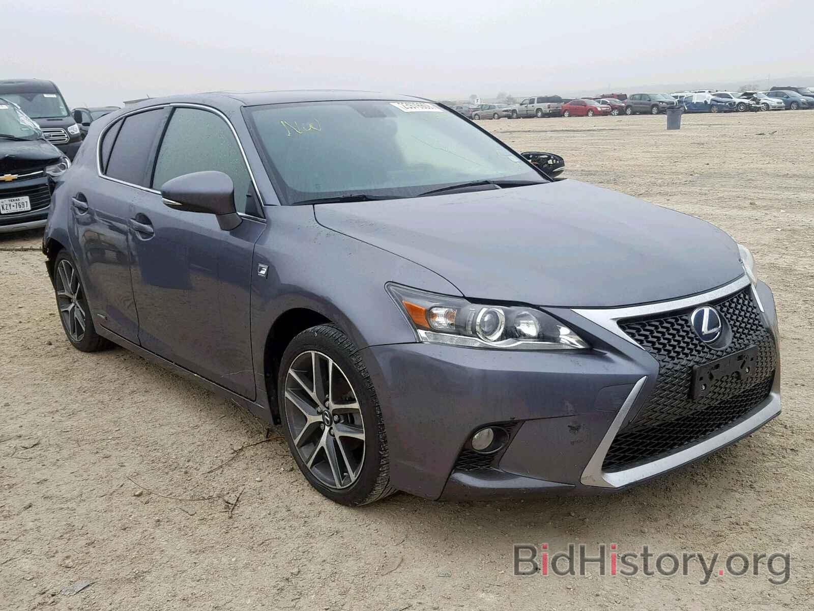 Photo JTHKD5BH5E2200900 - LEXUS CT 200 2014