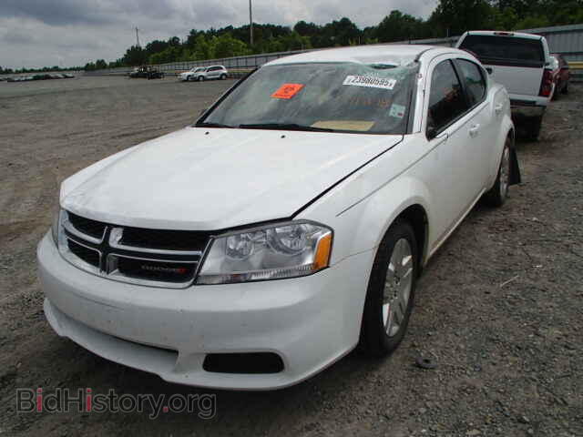 2014 DODGE AVENGER - VIN: 1C3CDZAB8EN139278 - Фото 2