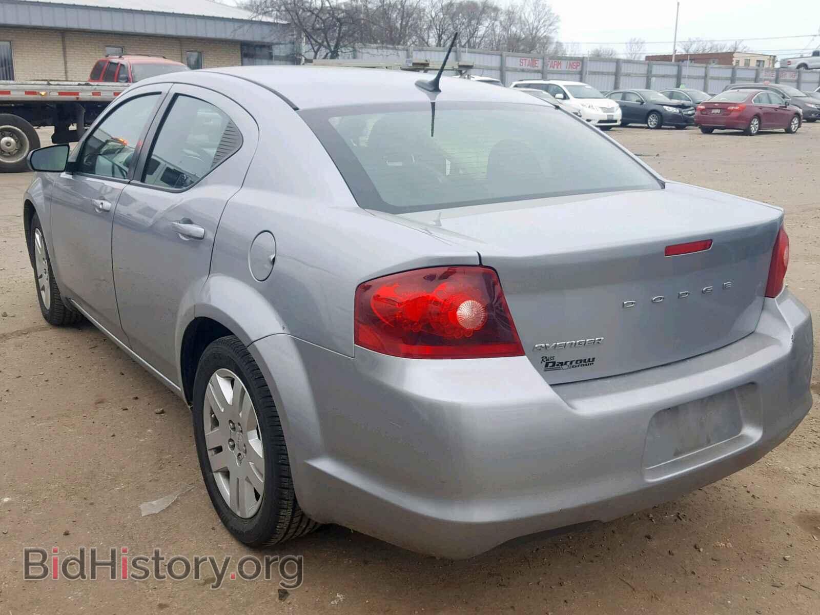 2014 DODGE AVENGER - VIN: 1C3CDZAB7EN111407 - Фото 3