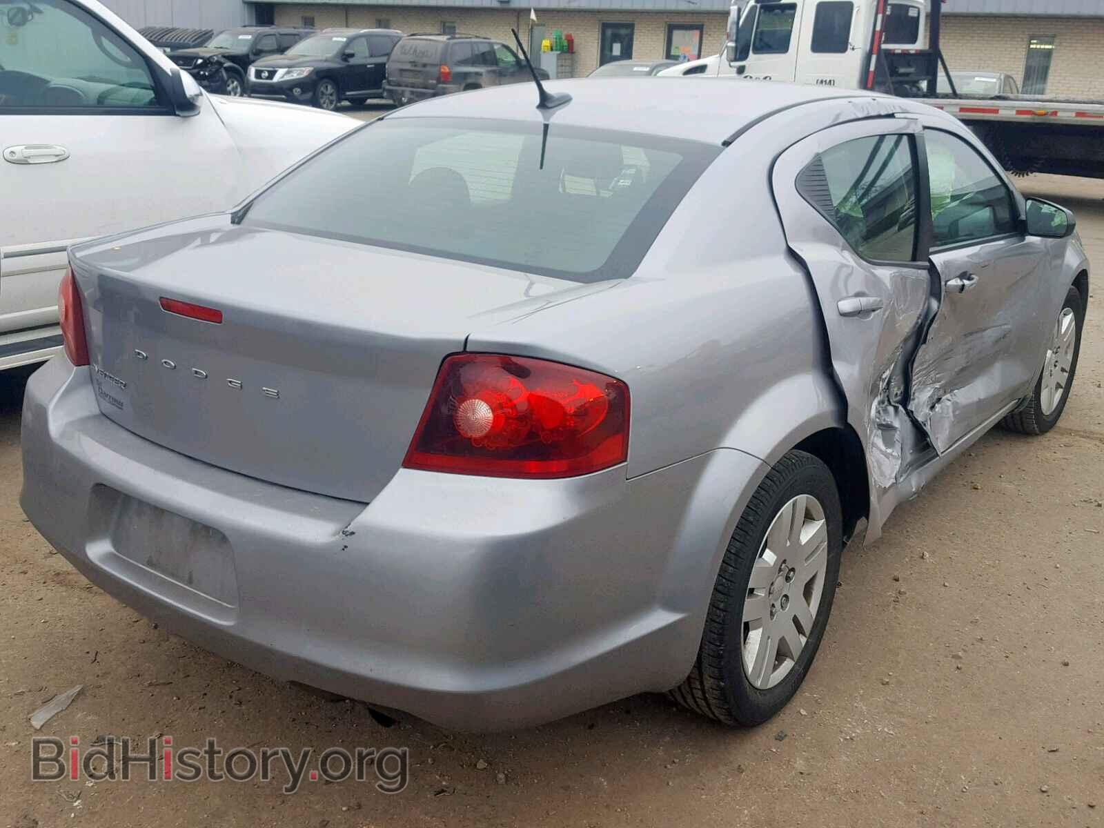 2014 DODGE AVENGER - VIN: 1C3CDZAB7EN111407 - Фото 4