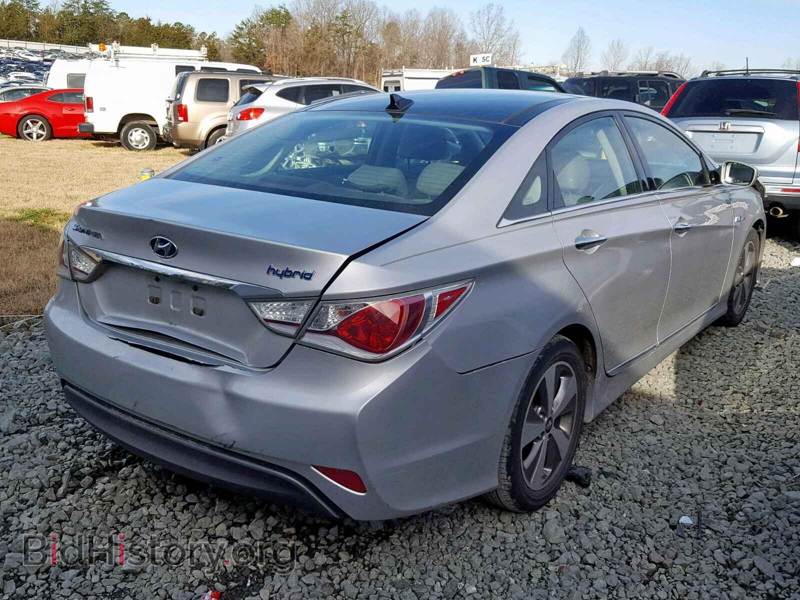 2012 HYUNDAI SONATA - VIN: KMHEC4A41CA062314 - Фото 4