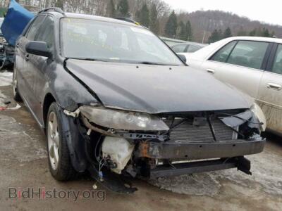 2006 Mazda 6 6 S, черный — VIN 1YVHP82D265M56147, Copart