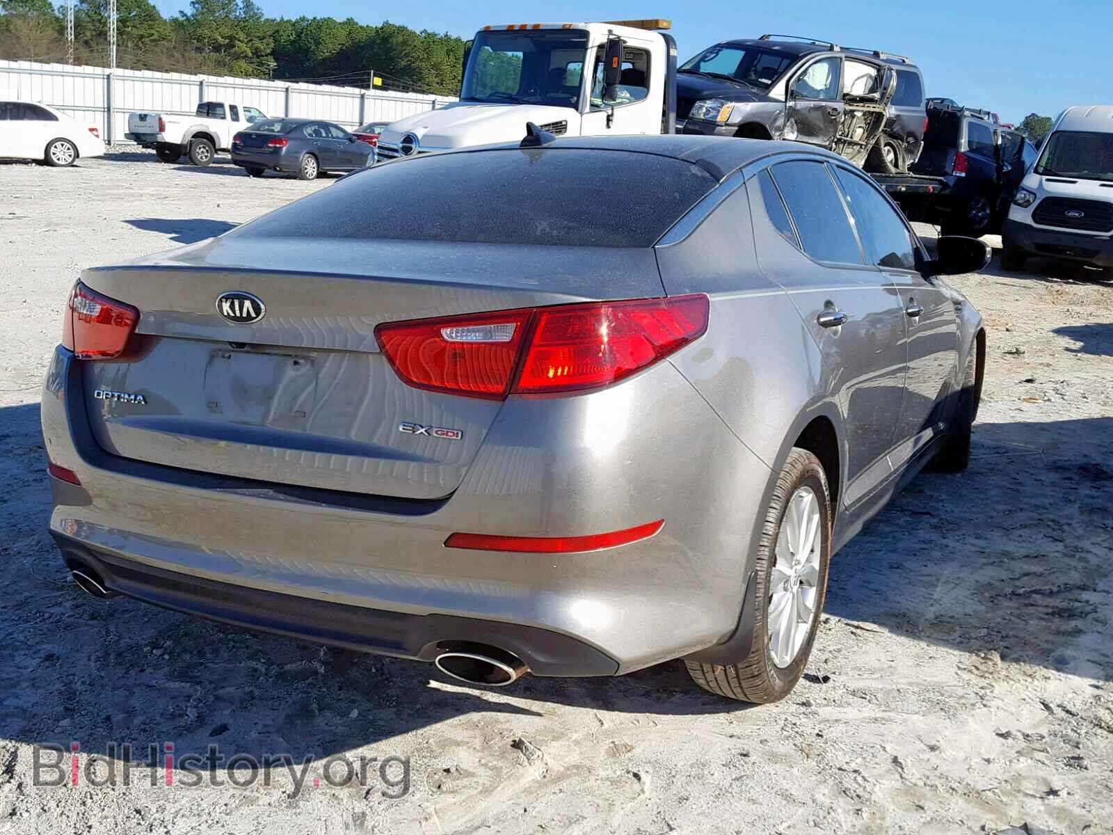 2015 KIA OPTIMA - VIN: 5XXGN4A70FG393041 - Photo 4