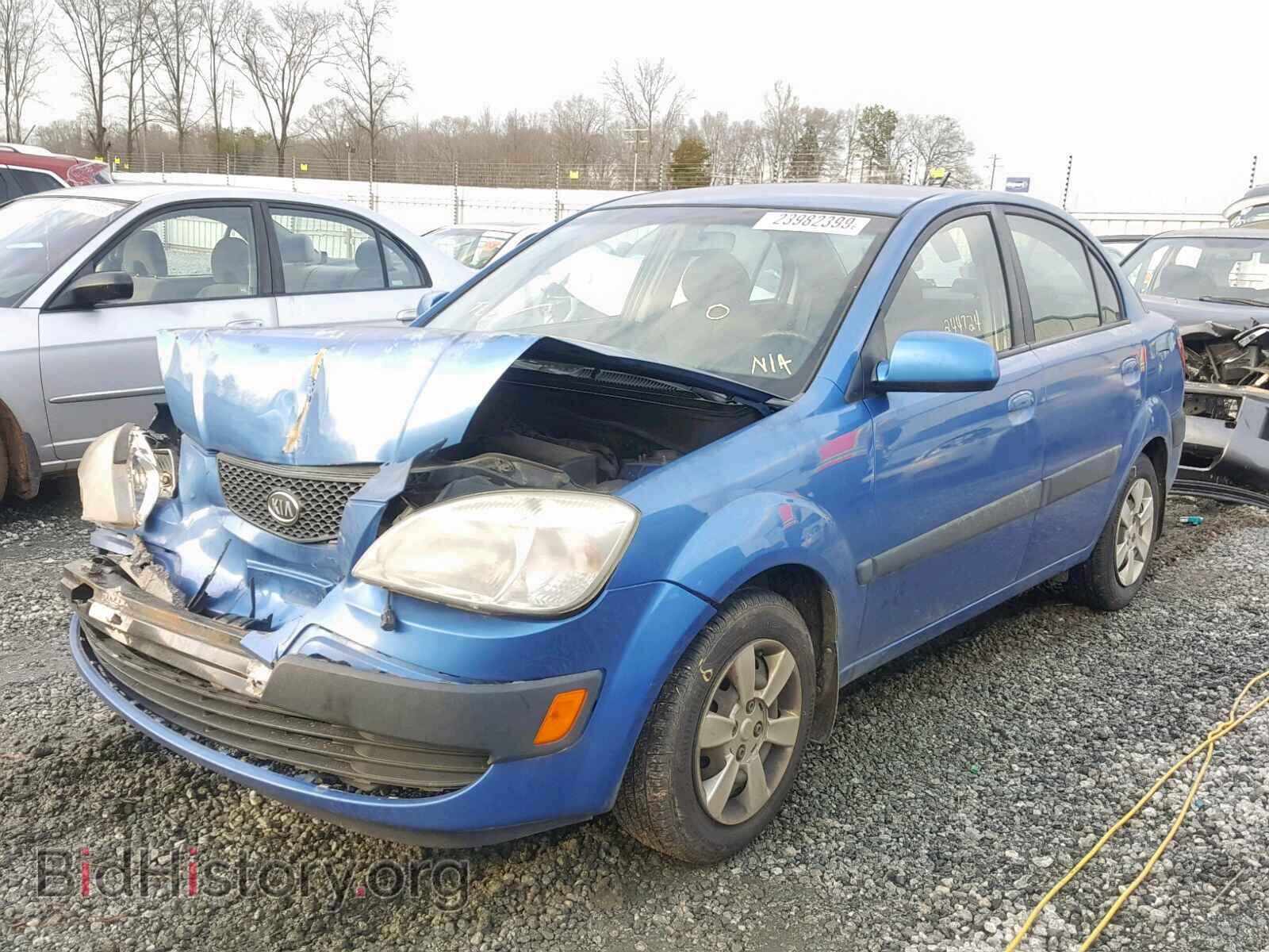 2007 KIA RIO BASE - VIN: KNADE123176265983 - Фото 2