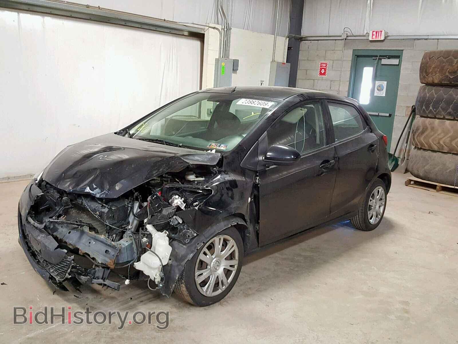 2013 MAZDA 2 - VIN: JM1DE1KZ5D0152575 - Фото 2