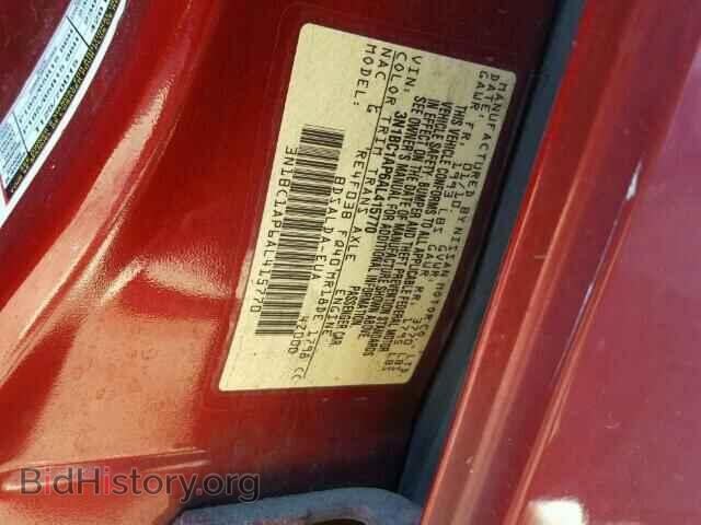 2010 NISSAN VERSA - VIN: 3N1BC1AP6AL415770 - Фото 10