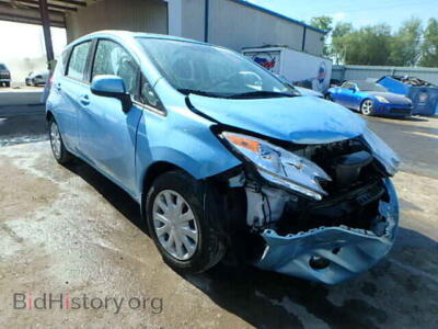 2014 Nissan VERSA Versa Note, blue — VIN 3N1CE2CP2EL427390, Copart
