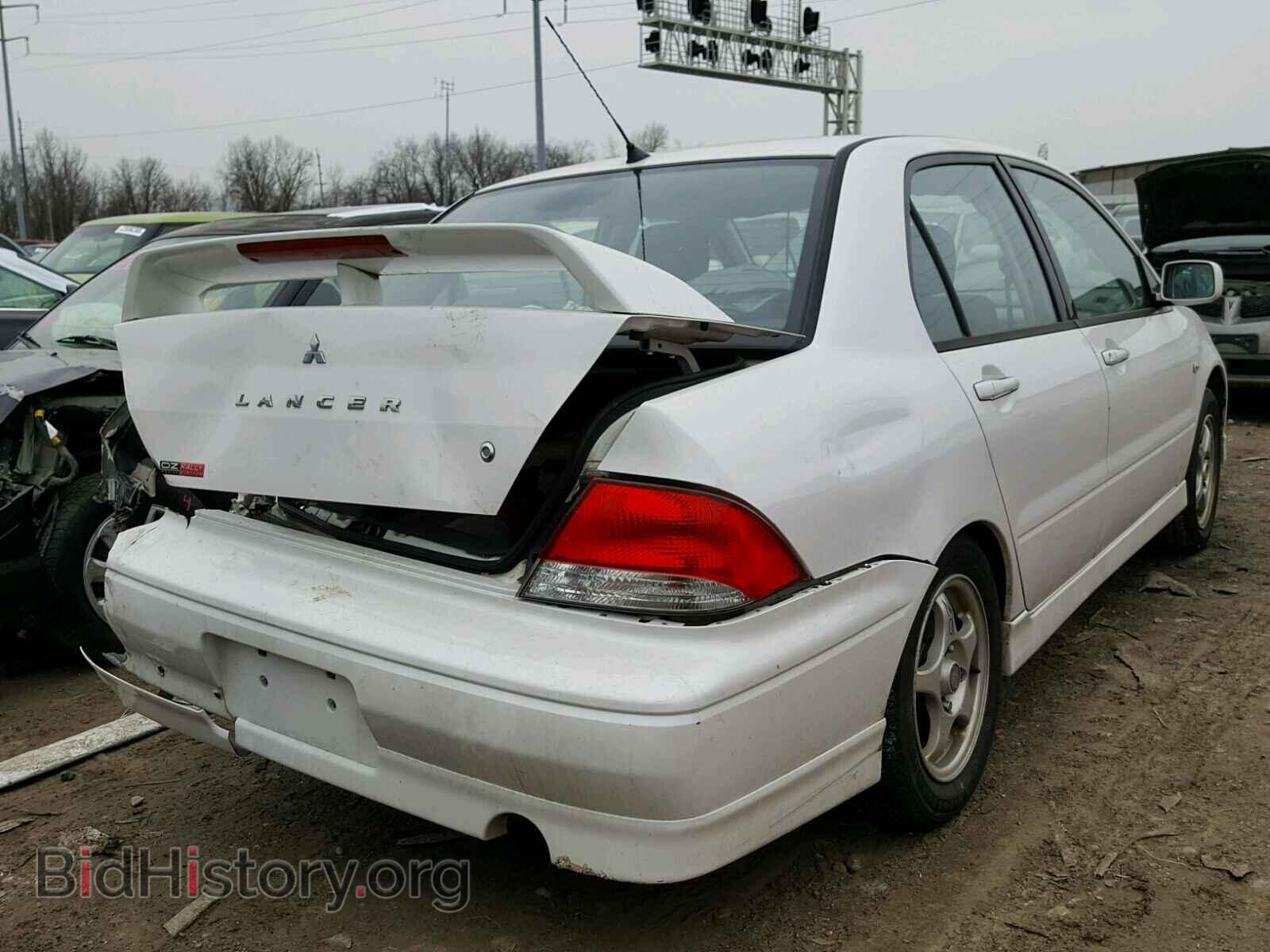 2003 MITSUBISHI LANCER - VIN: JA3AJ86E63U091774 - Фото 4