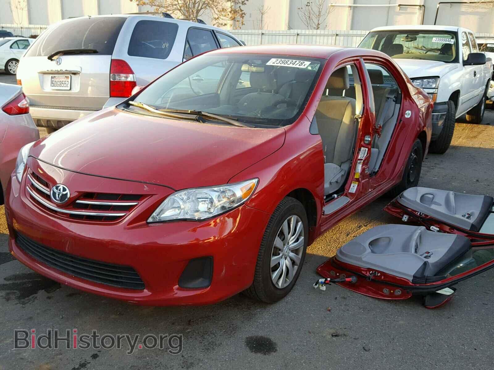 2013 TOYOTA COROLLA BA - VIN: 5YFBU4EE3DP134151 - Фото 2