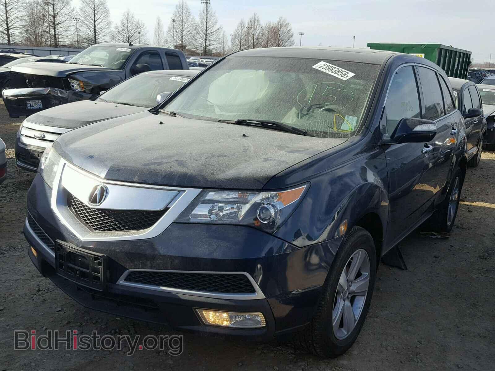 2012 ACURA MDX - VIN: 2HNYD2H22CH540680 - Фото 2