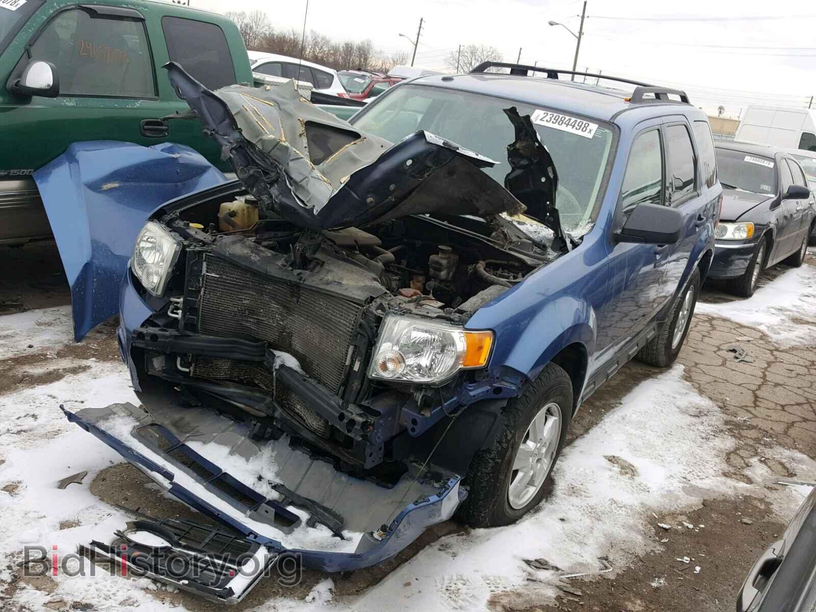 2009 FORD ESCAPE - VIN: 1FMCU93G29KA15384 - Фото 2