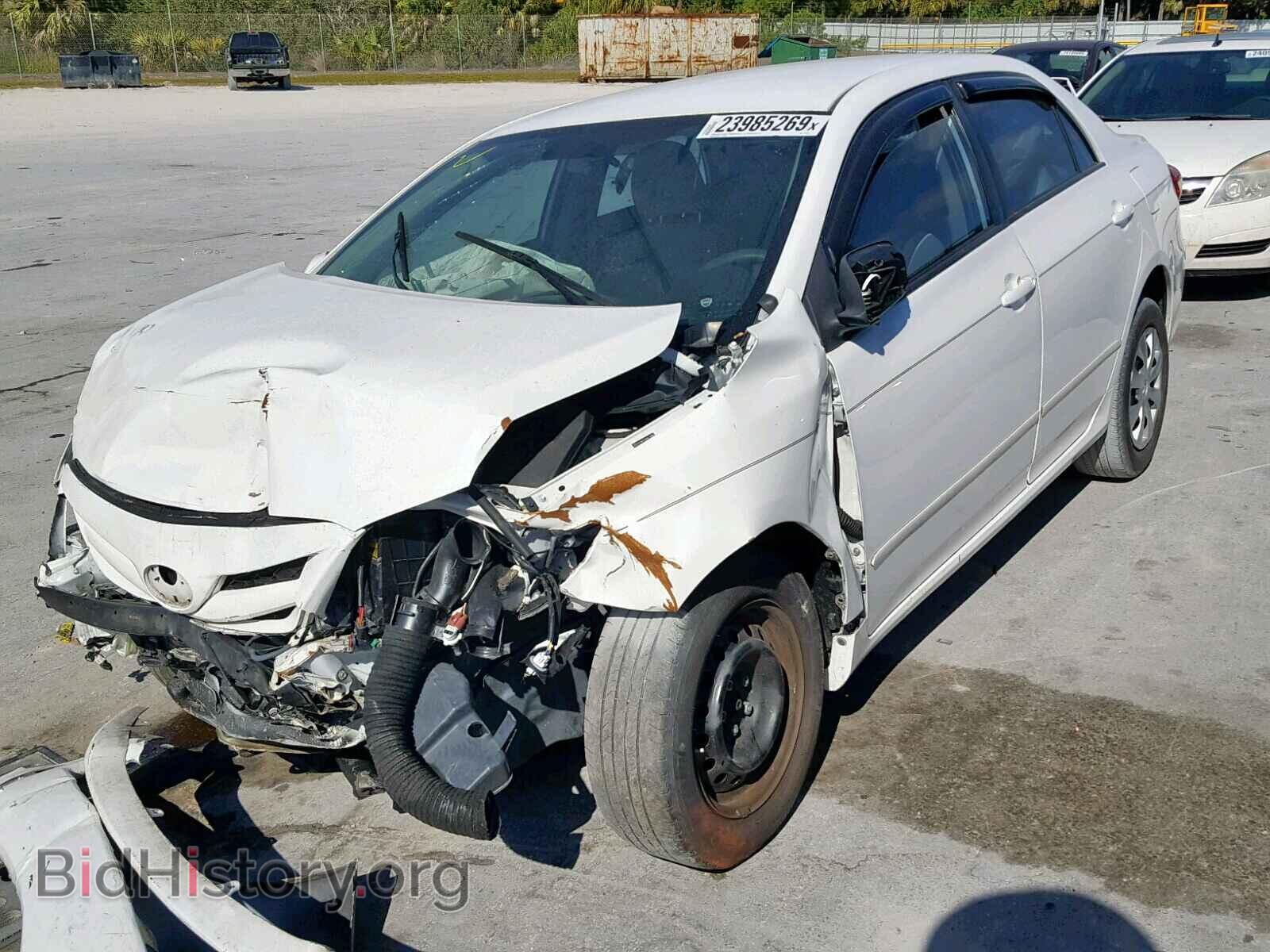 2011 TOYOTA COROLLA BA - VIN: 2T1BU4EE8BC553304 - Фото 2