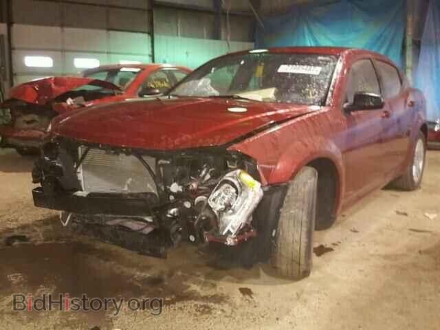 2014 DODGE AVENGER - VIN: 1C3CDZAB3EN222360 - Фото 2