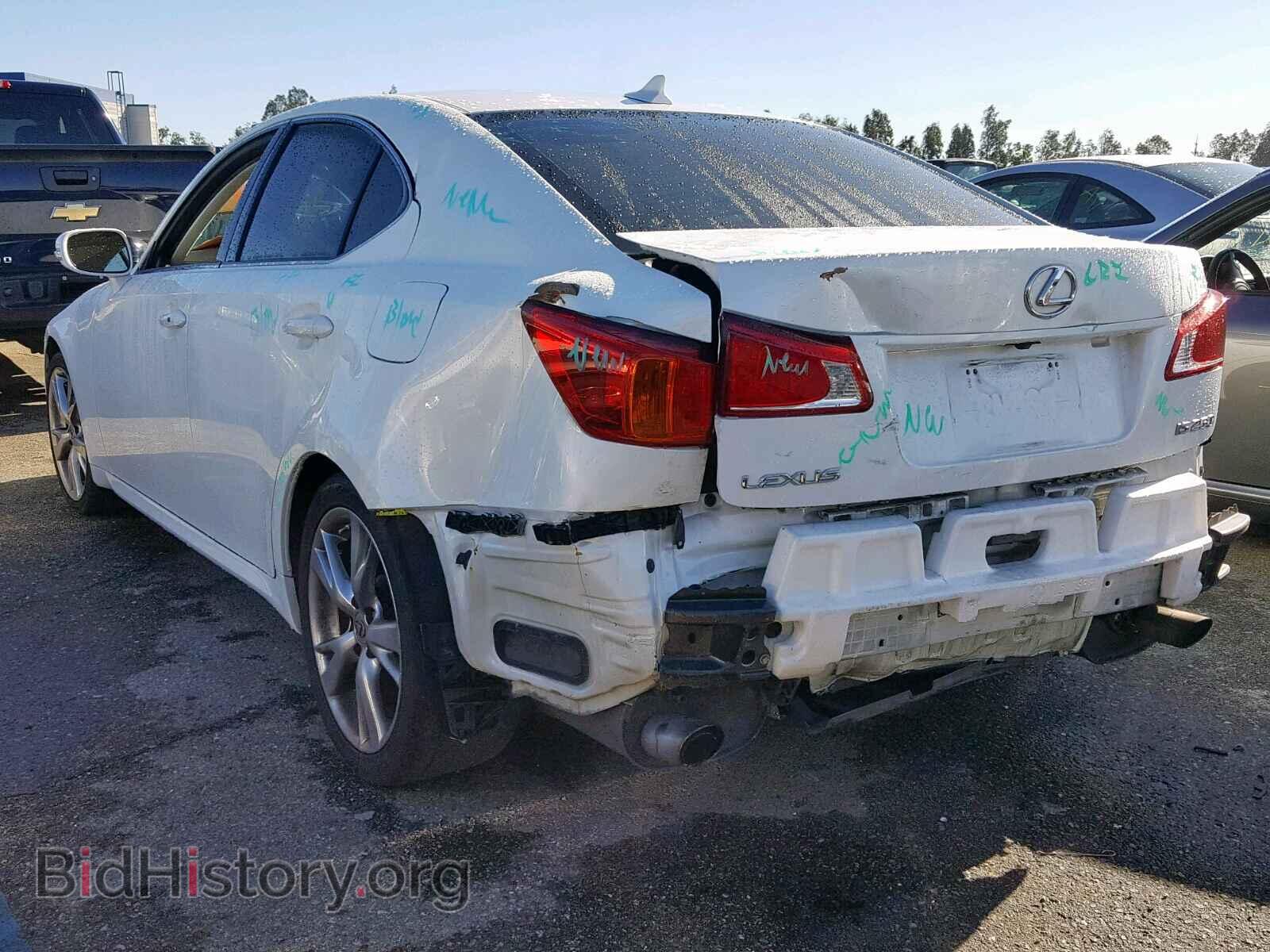 2009 LEXUS IS 250 - VIN: JTHBK262092086398 - Фото 3