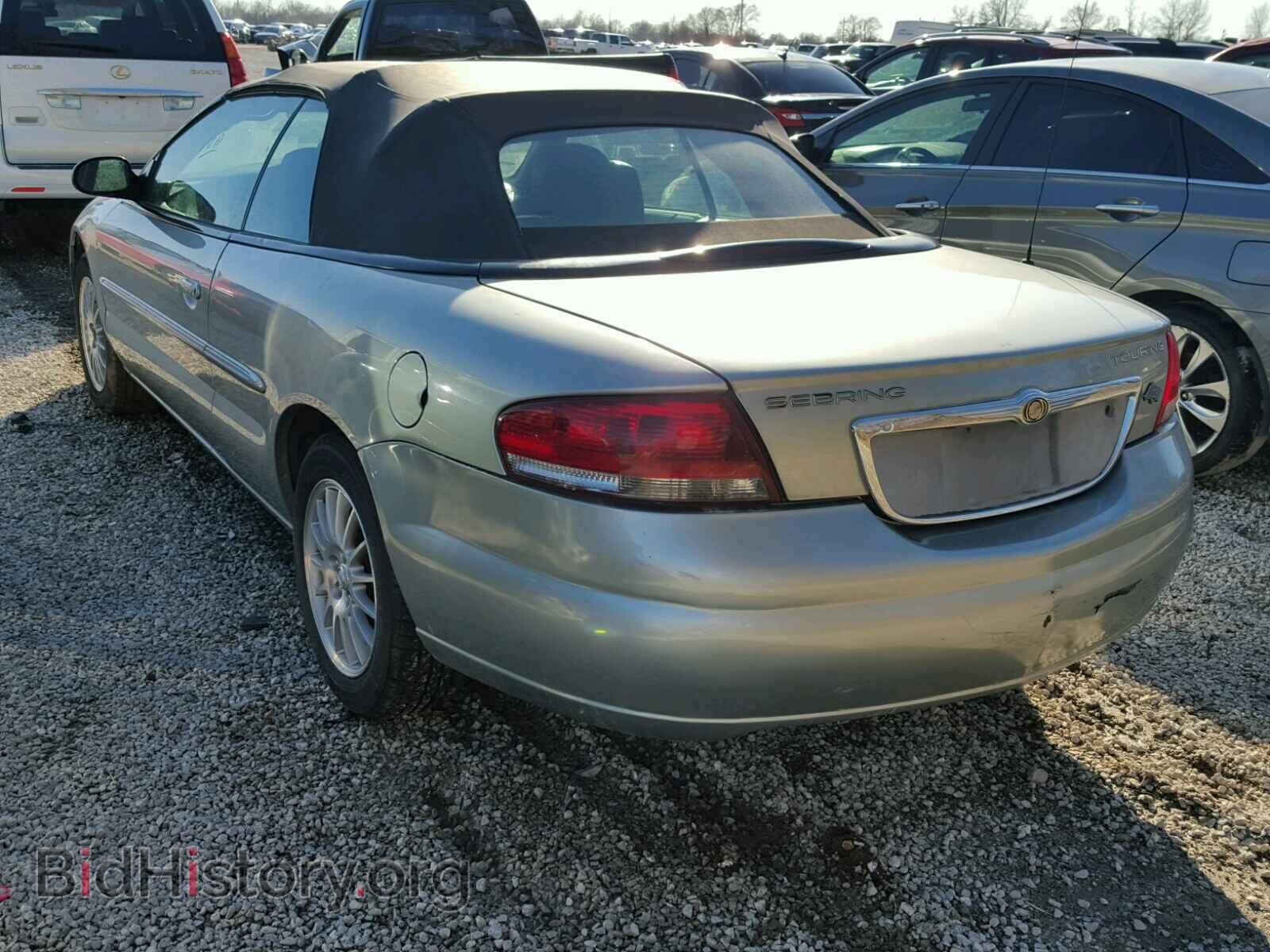 2005 CHRYSLER SEBRING - VIN: 1C3EL55R45N576707 - Фото 3