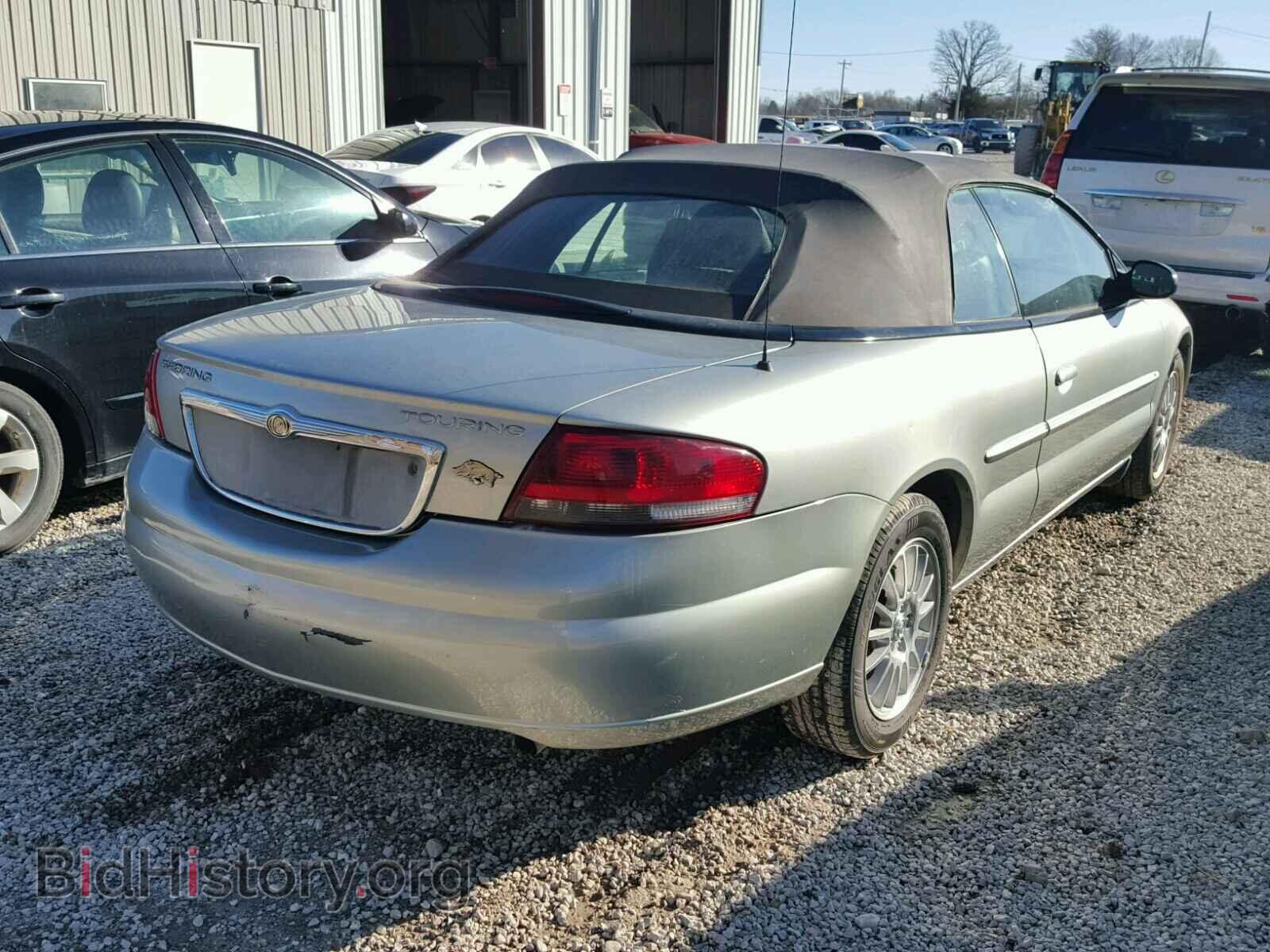 2005 CHRYSLER SEBRING - VIN: 1C3EL55R45N576707 - Фото 4