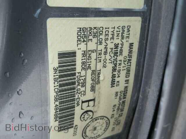 2011 NISSAN VERSA - VIN: 3N1BC1CP5BL484884 - Photo 10