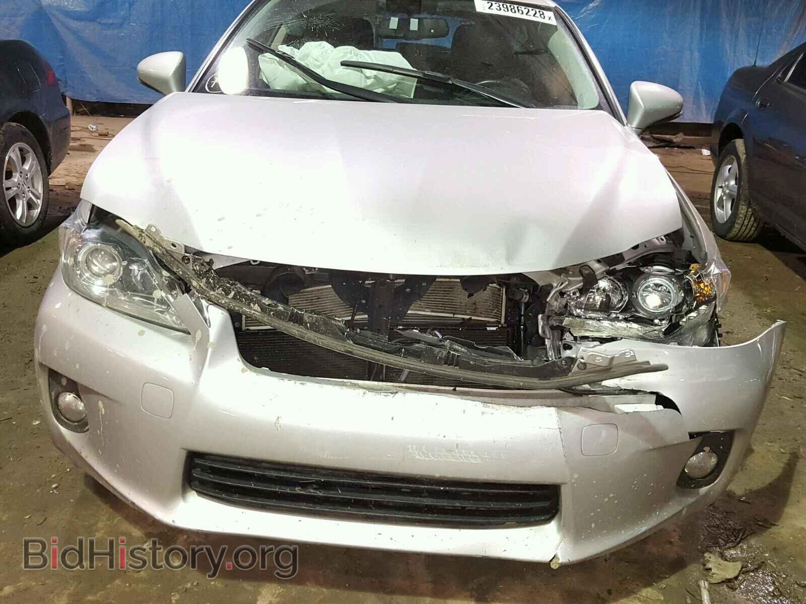 2012 LEXUS CT 200 - VIN: JTHKD5BH0C2061241 - Фото 9