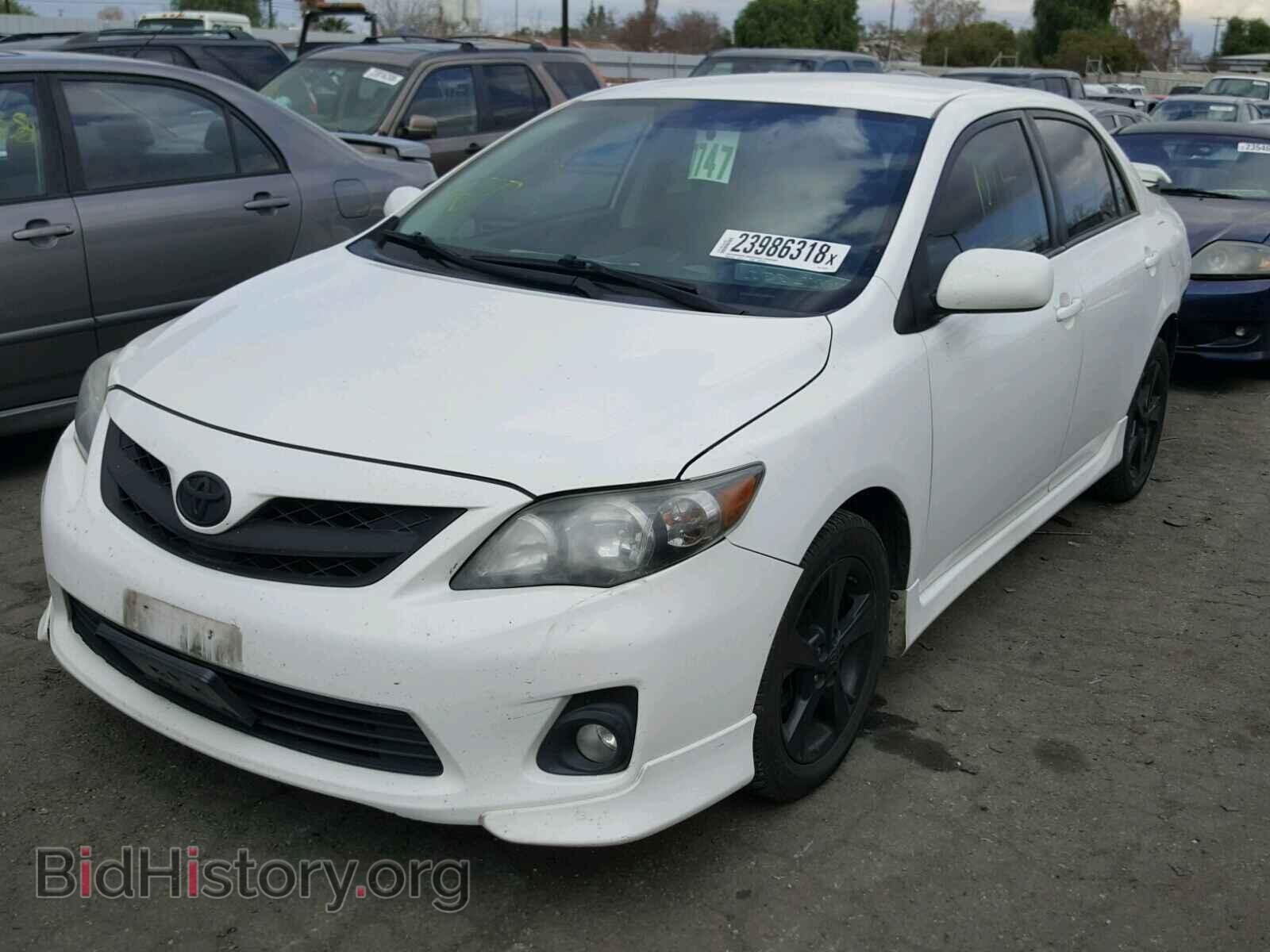 2012 TOYOTA COROLLA BA - VIN: 2T1BU4EE0CC853310 - Фото 2