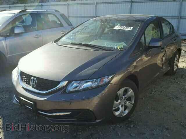2013 HONDA CIVIC - VIN: 2HGFB2F56DH543018 - Фото 2