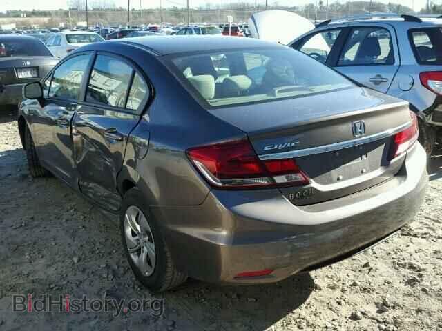 2013 HONDA CIVIC - VIN: 2HGFB2F56DH543018 - Фото 3