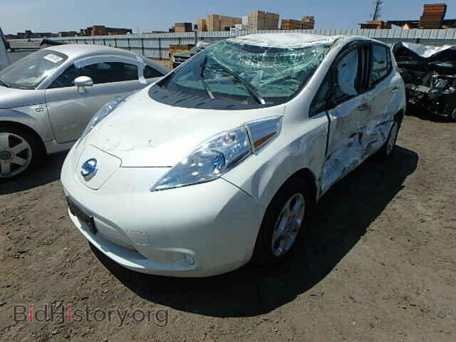 2013 NISSAN LEAF - VIN: 1N4AZ0CP3DC405797 - Фото 2