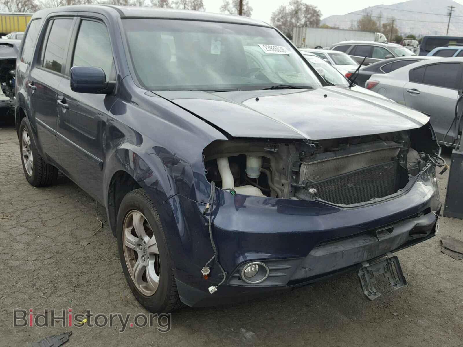 Фотография 5FNYF3H45CB029963 - HONDA PILOT 2012