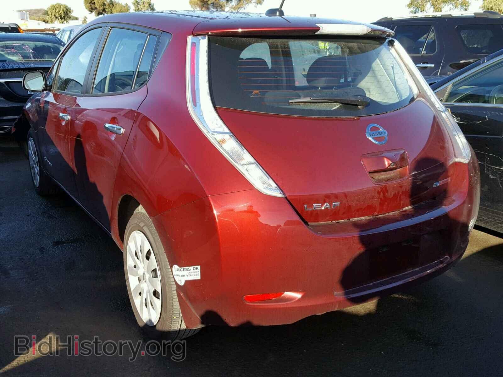 2017 NISSAN LEAF - VIN: 1N4BZ0CP7HC308256 - Фото 3