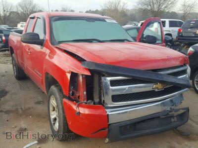 2008 Chevrolet SILVERADO, красный — VIN 2GCEC19C981230538, Copart