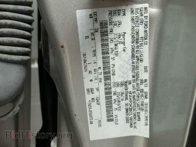 2012 FORD FOCUS - VIN: 1FAHP3K28CL185969 - Photo 10
