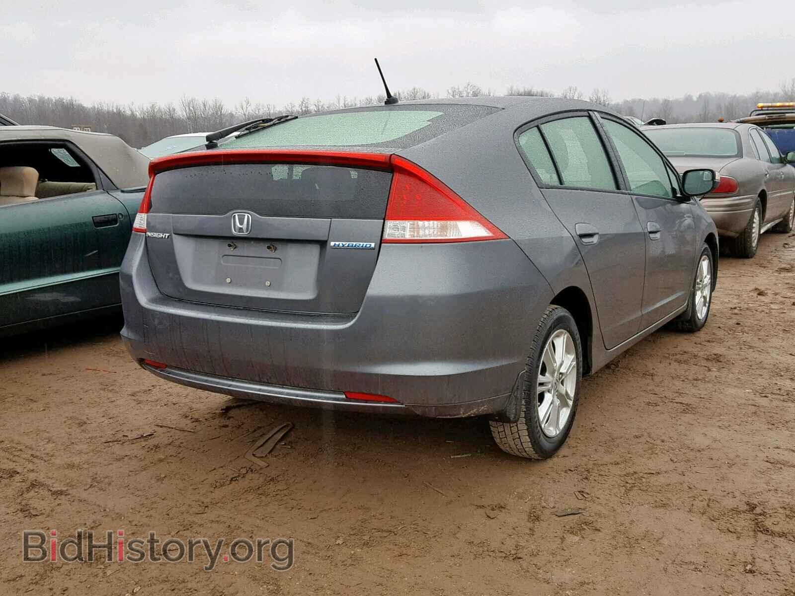 2010 HONDA INSIGHT - VIN: JHMZE2H71AS030456 - Фото 4