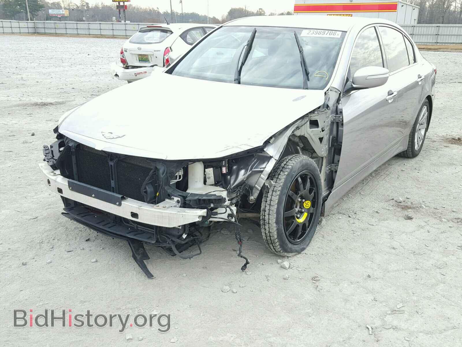 2012 HYUNDAI GENESIS - VIN: KMHGC4DD8CU199494 - Фото 2