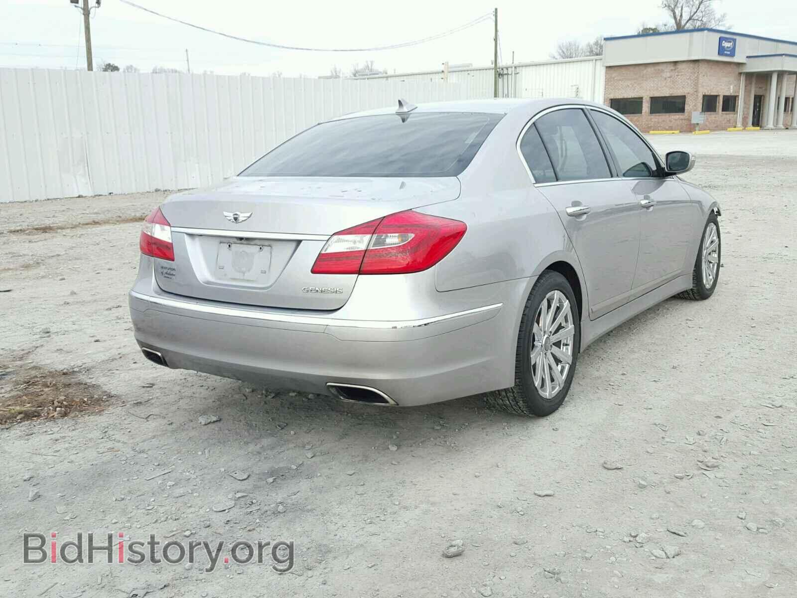 2012 HYUNDAI GENESIS - VIN: KMHGC4DD8CU199494 - Фото 4