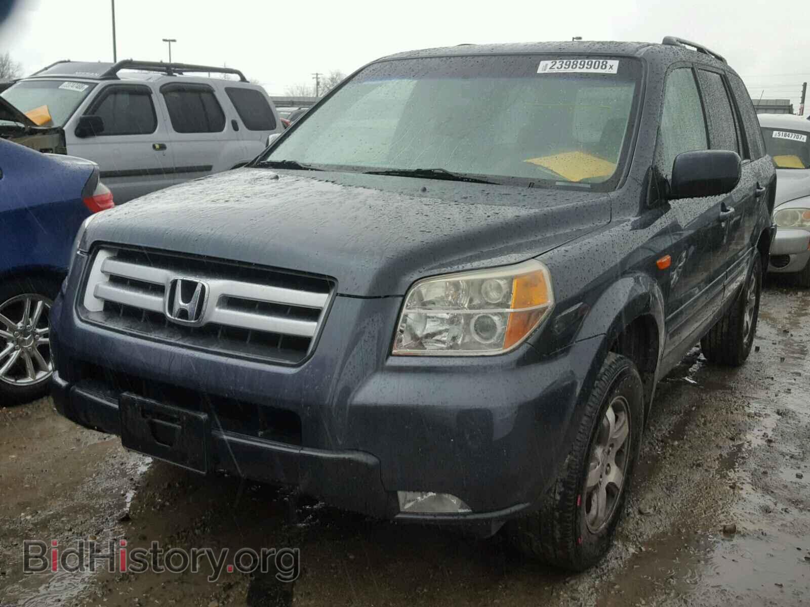 2006 HONDA PILOT - VIN: 2HKYF18466H513599 - Фото 2