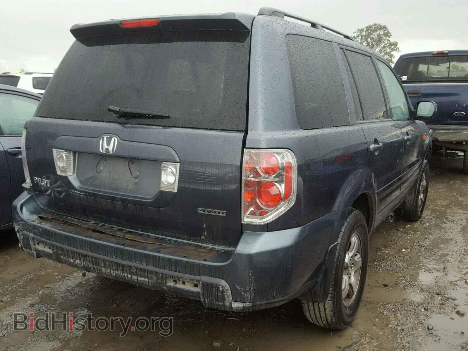2006 HONDA PILOT - VIN: 2HKYF18466H513599 - Фото 4