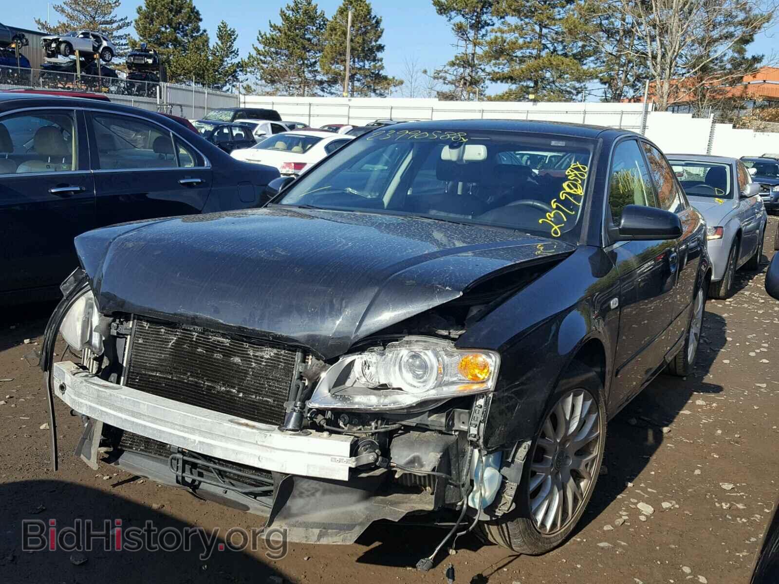 2008 AUDI A4 - VIN: WAUDF78E18A143969 - Фото 2