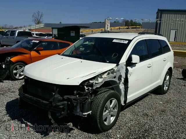 2012 DODGE JOURNEY - VIN: 3C4PDCBG0CT387168 - Фото 2