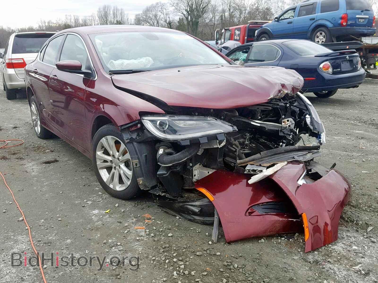 Фотография 1C3CCCAB7GN143633 - CHRYSLER 200 2016