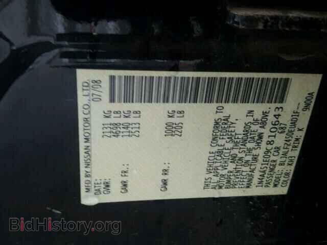 2009 NISSAN MAXIMA - VIN: 1N4AA51E09C810643 - Фото 10