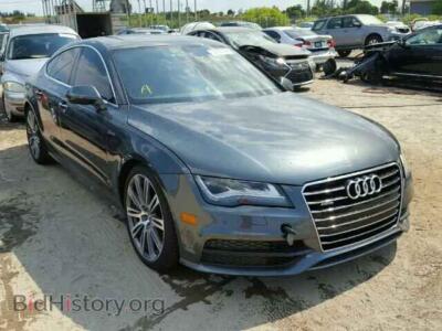 2012 Audi A7 A7 Prestig, gray — VIN WAU2GAFC2CN123184, Copart