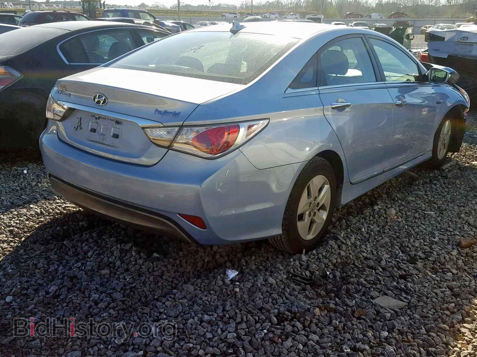 2012 HYUNDAI SONATA - VIN: KMHEC4A44CA036435 - Фото 4